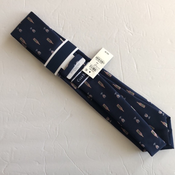 CLUB ROOM NAVY BLUE TIE - Picture 5 of 6